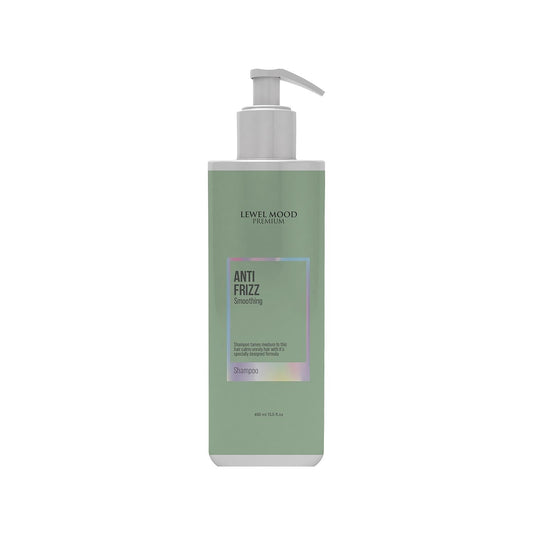 Lewel Mood Anti-Frizz Shampoo for Frizzy & Unruly Hair - Premium Hair Care, 13.53 fl oz