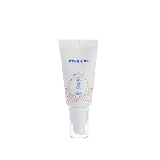 Athenias Sunscreen Anti Dark Spot Spf50+ - High Protection, Anti-Aging, and Convenient 50g