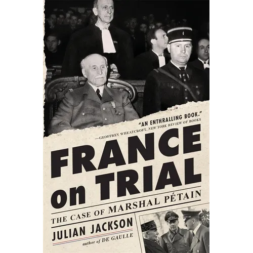 France on Trial: The Case of Marshal Pétain - Paperback