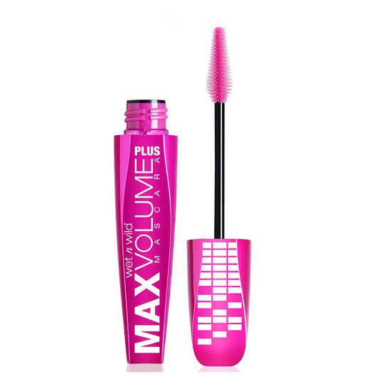 Wet n Wild Max Volume Plus Mascara - Volumizing, Lengthening & Nourishing Formula for Dramatic Lashes