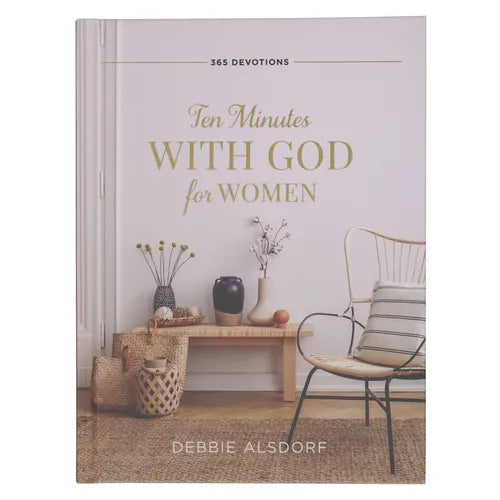 Devotional 10 Minutes with God for Women Hardcover - Leather