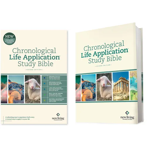 NLT Chronological Life Application Study Bible, Second Edition (Hardcover) - Hardcover