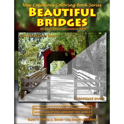 New Creations Coloring Book Series: Beautiful Bridges - Paperback