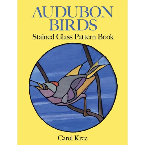 Audubon Birds Stained Glass Pattern Book - Paperback