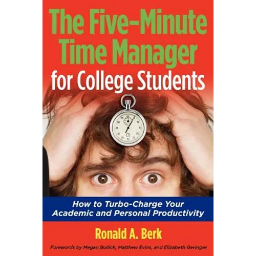 The Five-Minute Time Manager for College Students - Paperback