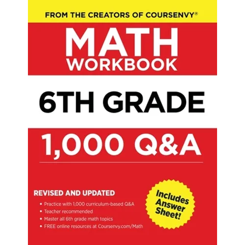 6th Grade Math Workbook - Paperback