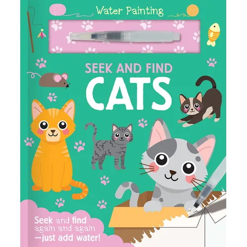 Seek and Find Cats - Hardcover