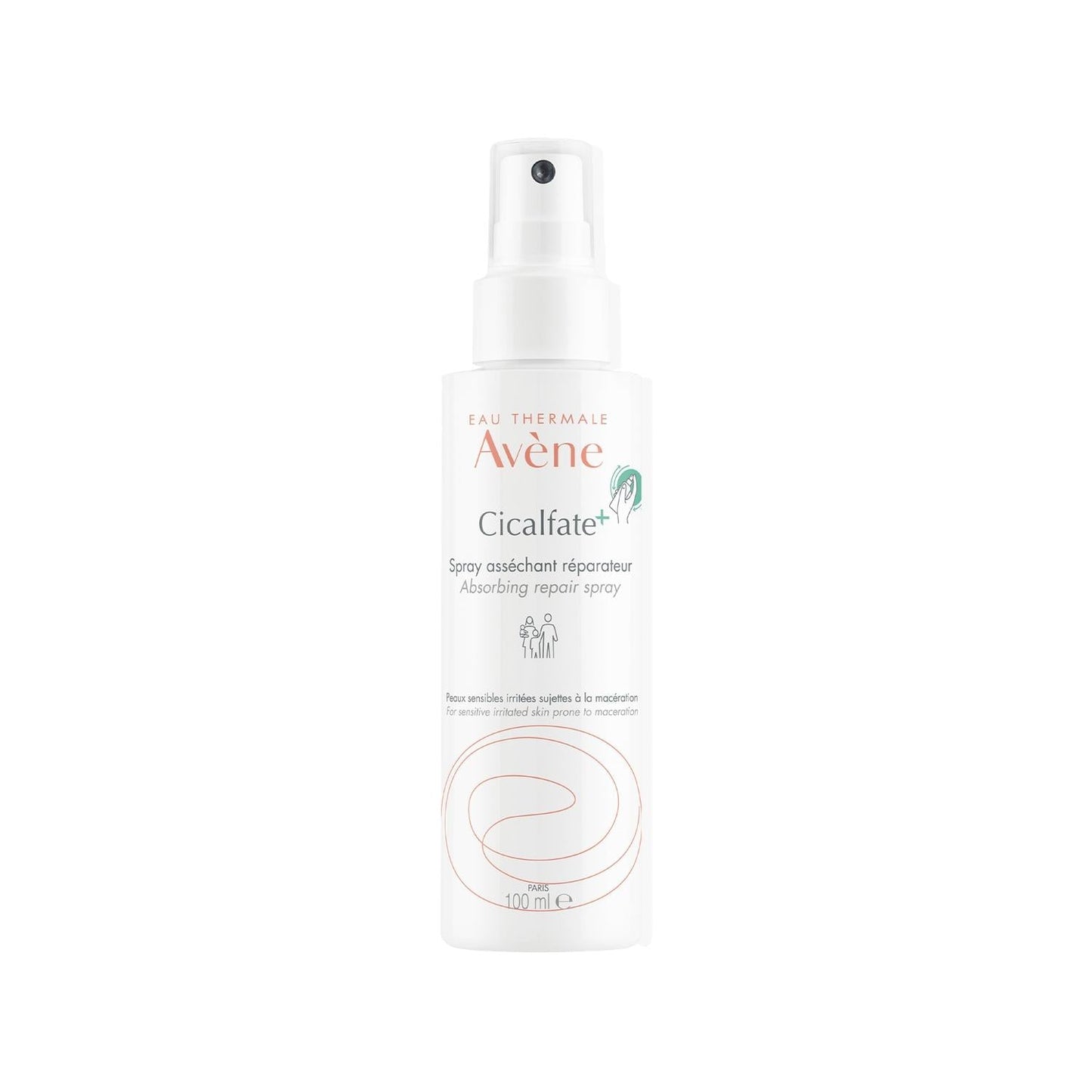 Avene Cicalfate+ Soothing and Repairing Spray for Sensitive Skin - 3.38 fl oz