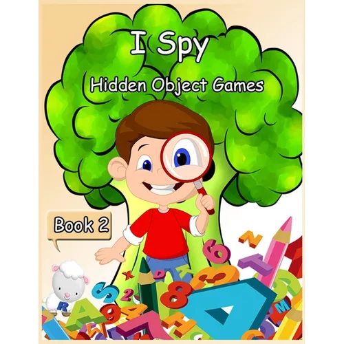 I Spy Hidden Object Games: Activity Book for Kids - Book 2- 80 Pages - Paperback
