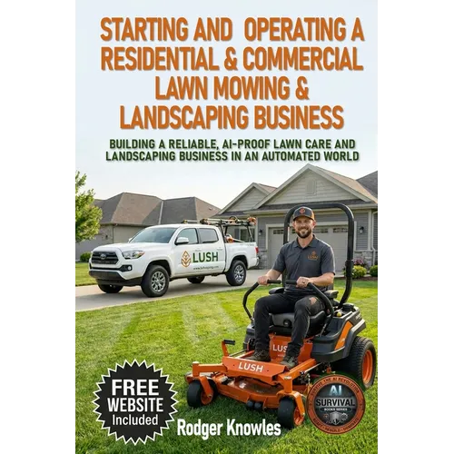 Starting and Operating A Residential & Commercial Lawn Mowing & Landscaping Business - Paperback