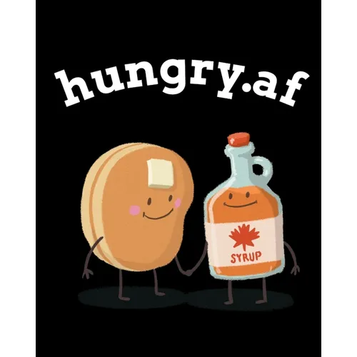 hungry.af: Log Book For Diabetes - Blood Sugar Tracker Book - Daily Glucose Tracker - Food Journal With Weekly Diabetes Record and Blood Pressure Logb - Paperback