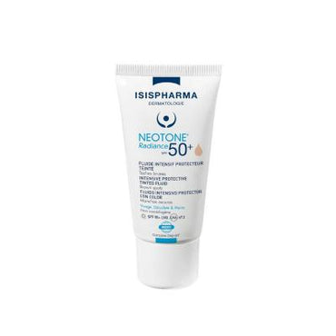 Isis Pharma Neotone Radiance Spf 50+ Colored Sunscreen for Sensitive Skin - Light, 1.01 fl oz