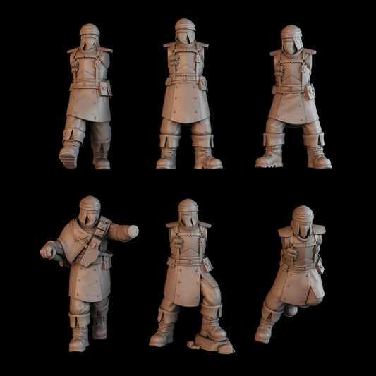 3d Printed Bedouin Desert Stalkers x10 by DakkaDakka Miniatures