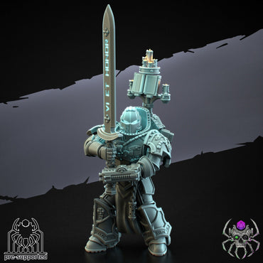 3D Printed Demon Hunters Battle Squad by EightLegsMiniatures