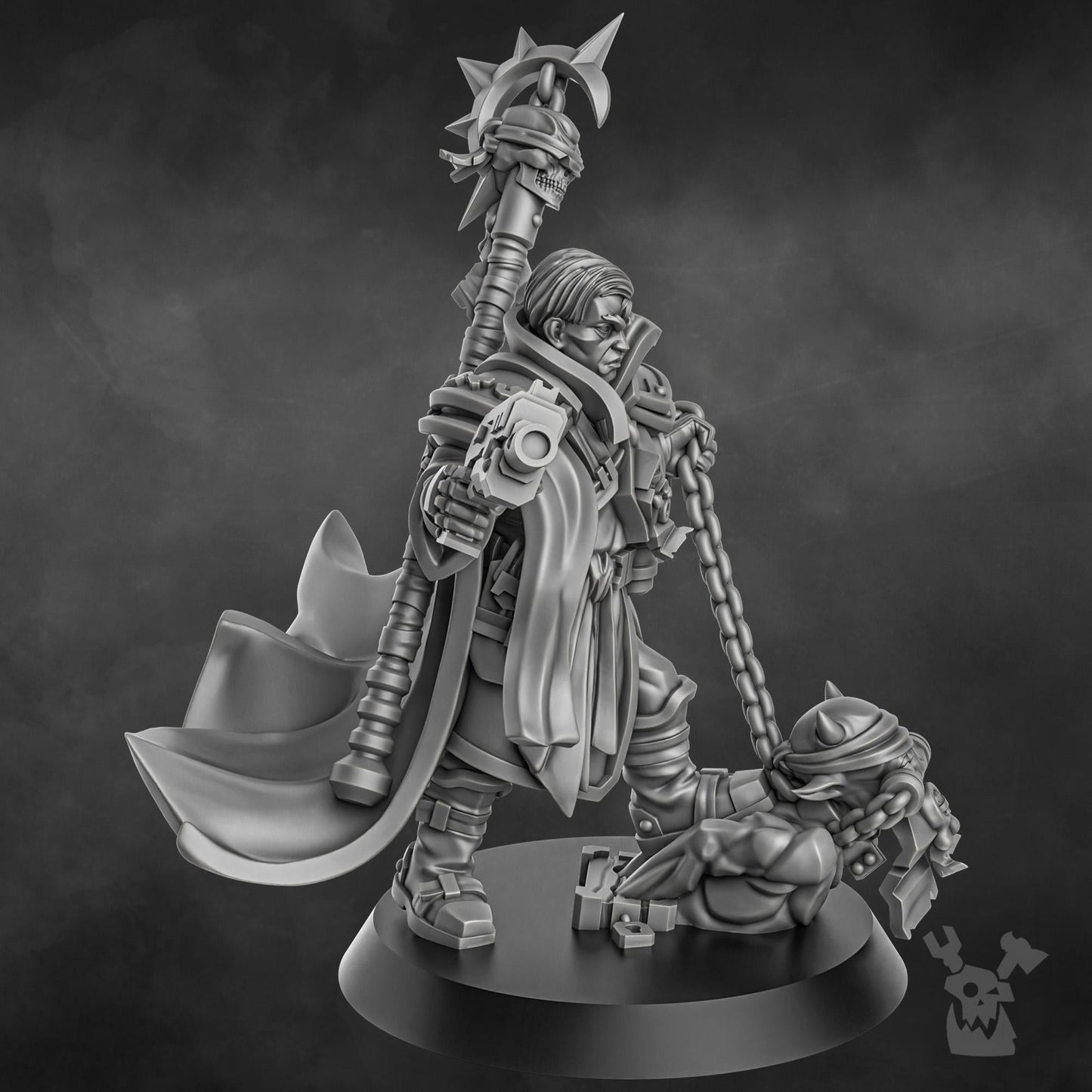 3d Printed Imperial Investigator by DakkaDakka Miniatures