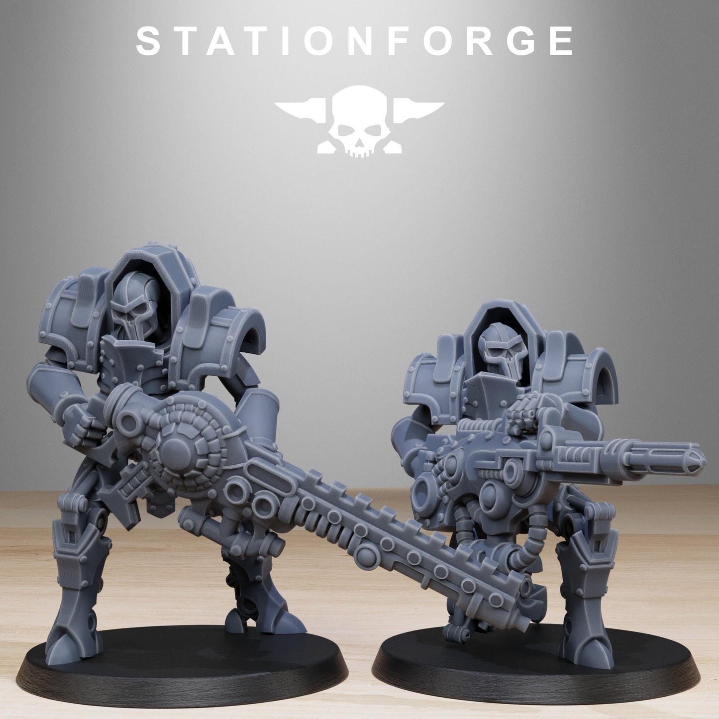 3D Printed Astronet Heavy Infantry x10 by StationForge Miniatures