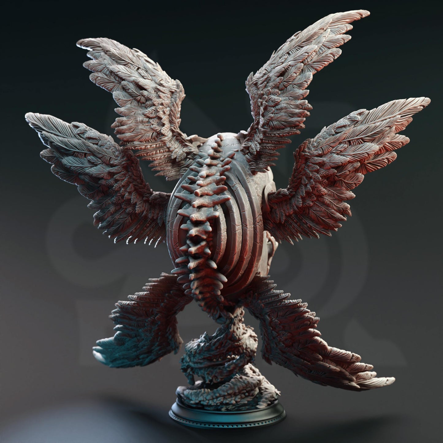 3D Printed Angel of Death by DM Stash