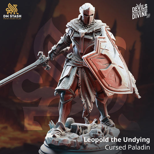 3D Printed Cursed Paladin of Vengeance by DM Stash