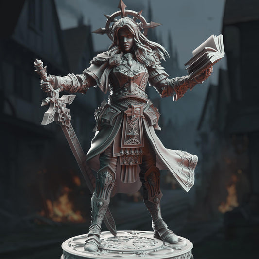 3D Printed Paladin of Vengeance by DM Stash