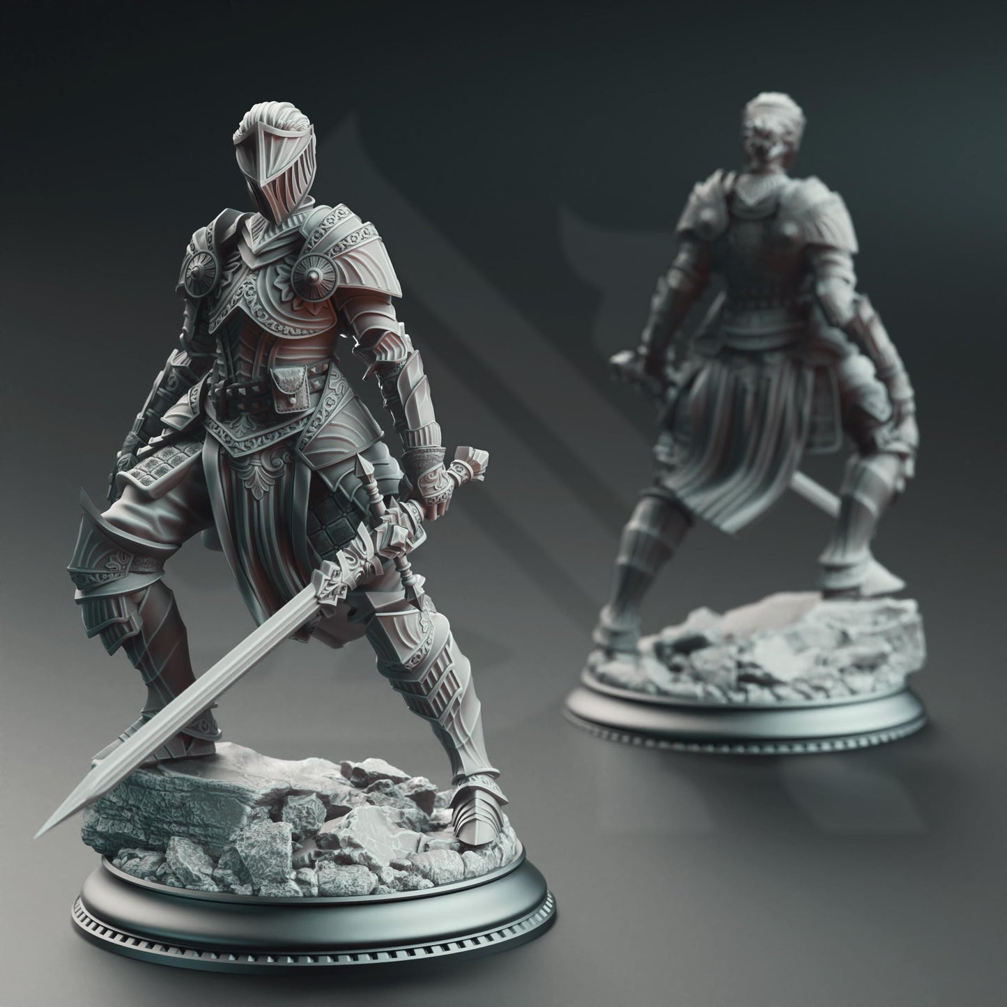 3D Printed Commander of the West by DM Stash