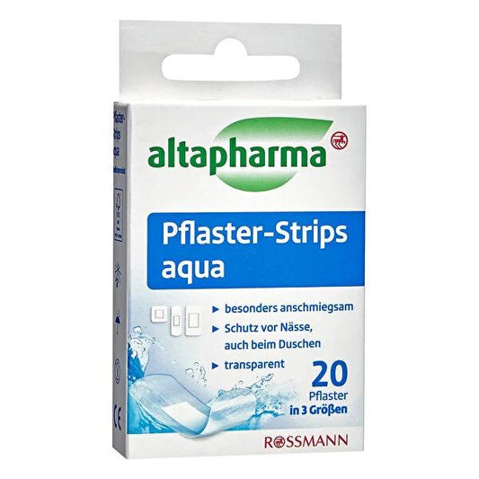 Altapharma Waterproof Wound Dressings - 3 Sizes, Breathable & Dermatologically Approved