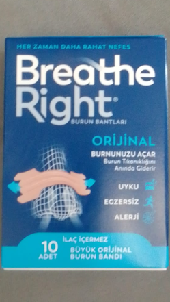 Breathe Right Nasal Strip Large Size