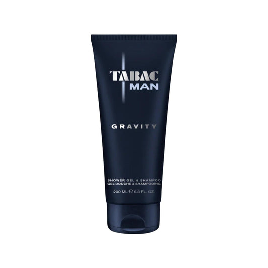 Tabac Man Gravity 2-in-1 Shower Gel and Shampoo for Men - Simplifies Personal Care Routine, 200ml