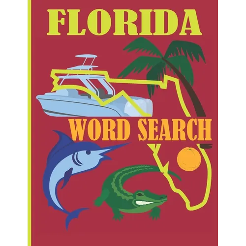 Florida Word Search: Puzzle Book Funny Gift from Sunshine State - Paperback