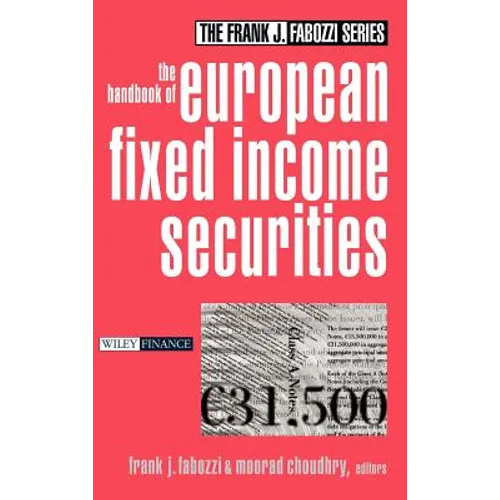 The Handbook of European Fixed Income Securities - Hardcover