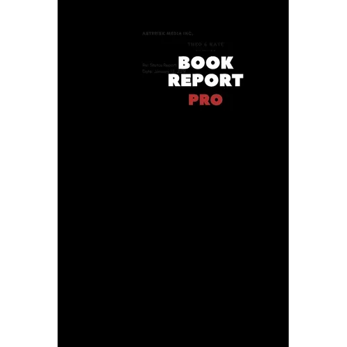 Book Report Pro: Templates: Book Report Pro - Paperback