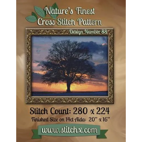 Nature's Finest Cross Stitch Pattern: Design Number 88 - Paperback