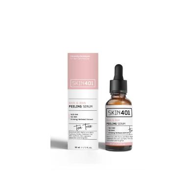 Skin401 AHA BHA Peeling Serum 30ml - Chemical Exfoliant for Skin Renewal, Vegan & Cruelty-Free