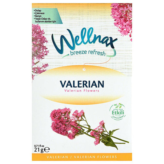 Wellnax Valerian Drawer & Closet Air Freshener: Calming Aromatic Sachet for Long-Lasting Home Fragrance & Odor Elimination