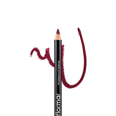 Flormar Waterproof Matte Lip Liner - Long Lasting, High Pigment Density