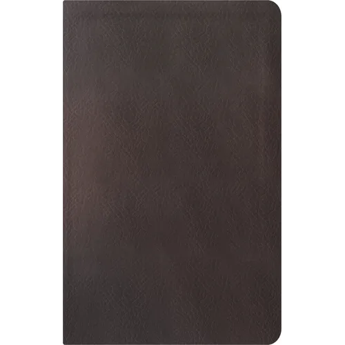 La Biblia de Estudio de la Reforma, Edición Condensada, Dark Brown - Leather