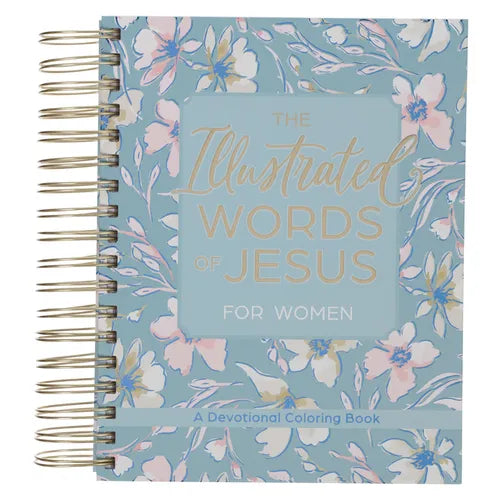 Coloring Devotional Illustrated Words of Jesus for Women - Spiral