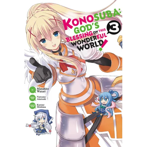 Konosuba: God's Blessing on This Wonderful World!, Vol. 3 (Manga) - Paperback