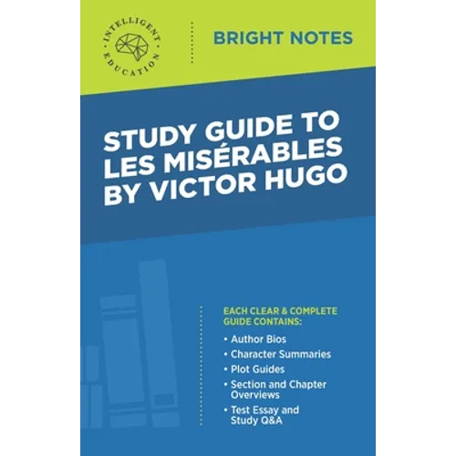 Study Guide to Les Misérables by Victor Hugo - Paperback