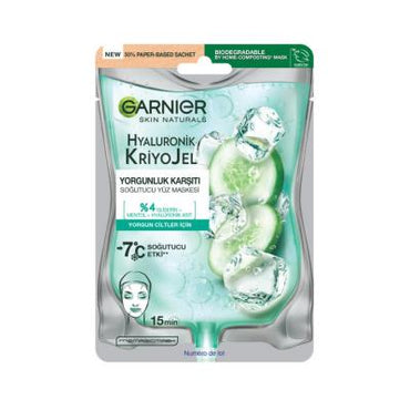 Garnier Hyaluronic Cooling Face Mask - Anti-Fatigue | 27g