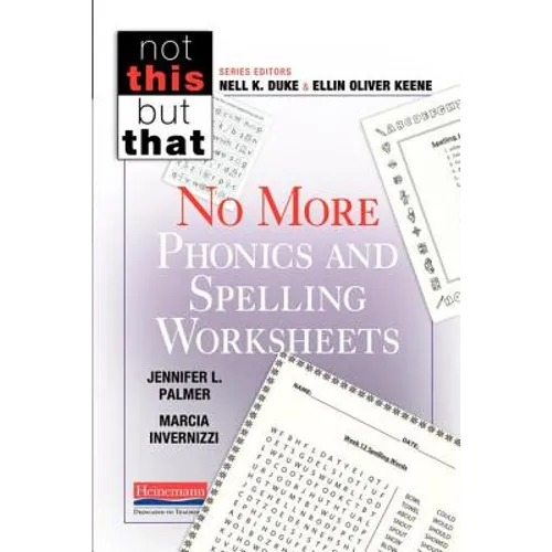 No More Phonics and Spelling Worksheets - Paperback