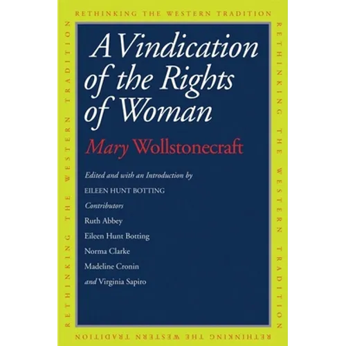A Vindication of the Rights of Woman - Paperback