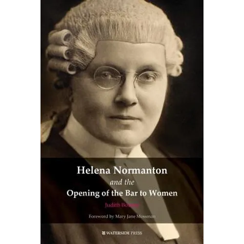 Helena Normanton and the Opening of the Bar to Women - Paperback