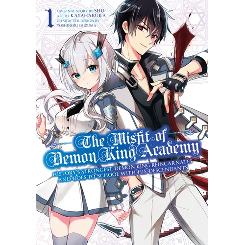 The Misfit of Demon King Academy 01: History's Strongest Demon King Reincarnates and Goes to School with His Descendants - Paperback