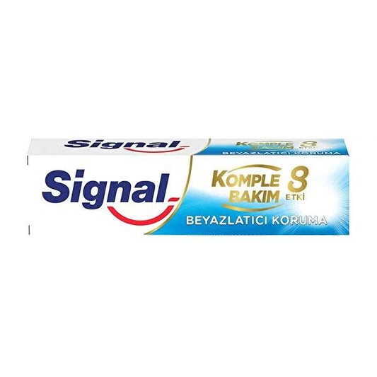 Signal Complete Care 8 Benefits Toothpaste - Comprehensive Oral Care Toothpaste for Families, 8 Benefits, Zinc Mineral, Triclosan-Free