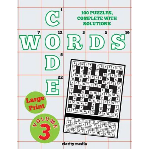 Large Print Code Words Volume 3 - Paperback