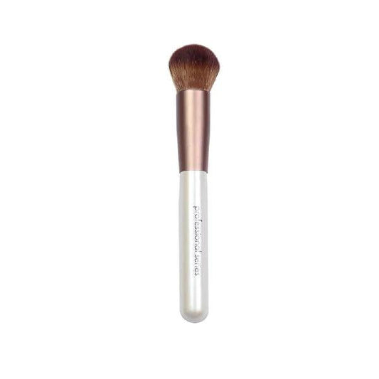 For Your Beauty Oval Makeup Brush - Pearl Finish Blush Brush for Precise Application