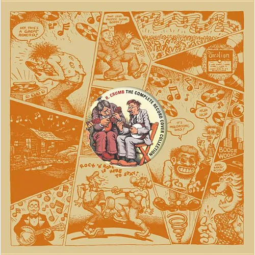 R. Crumb: The Complete Record Cover Collection - Hardcover