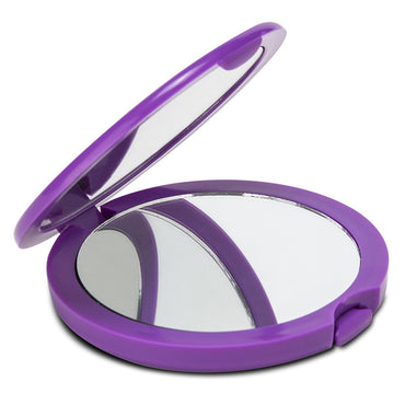 Eklips Compact Mirror and Comb Set - Portable Folding Mirror for Makeup Touch-Ups & On-the-Go Hair Styling - Travel & Pocket Size