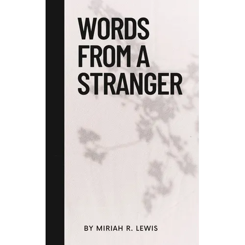Words from a Stranger - Paperback