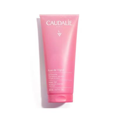 Caudalie Rose De Vigne Vegan Shower Gel - Gentle, Sulfate-Free Cleansing for All Skin Types, 6.76 fl oz